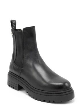 Musse & Cloud Jay Platform Lug Sole Waterproof Chelsea Booties